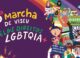 Cartaz da 6.ª Marcha de Viseu Pelos Direitos LGBTQIA+